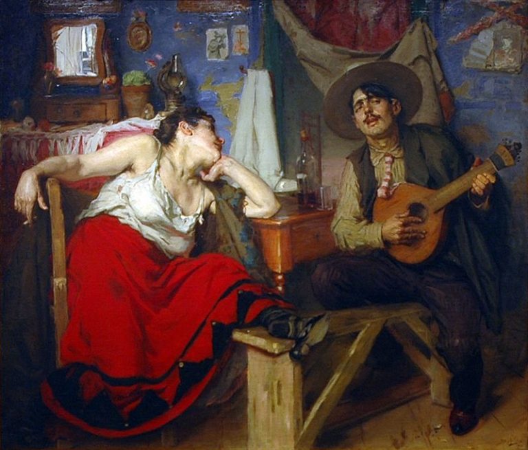 "O Fado" José Malhoa (1910)