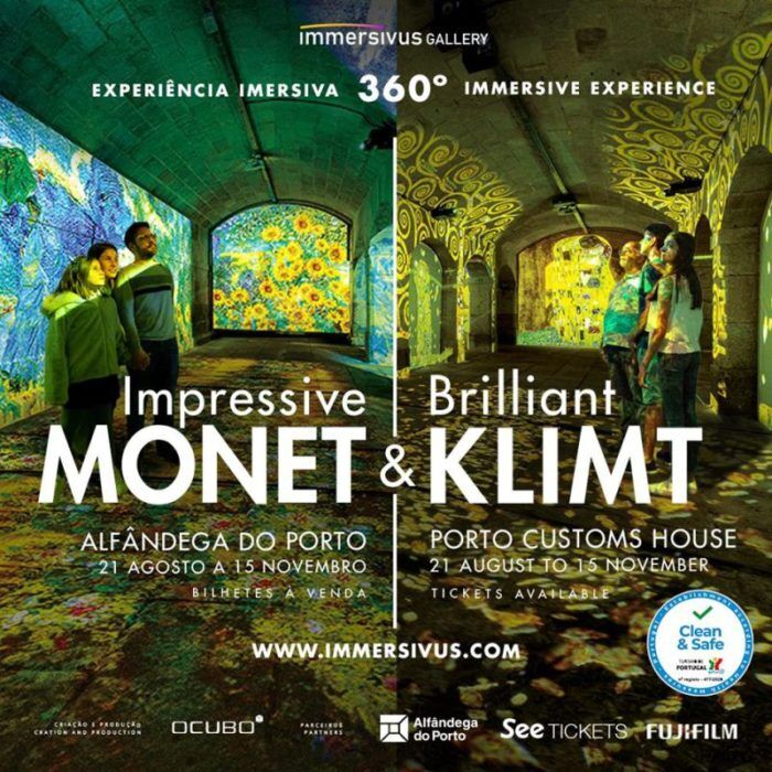 Impressive Monet & Brilliant Klimt - Immersivus Gallery Porto Experience