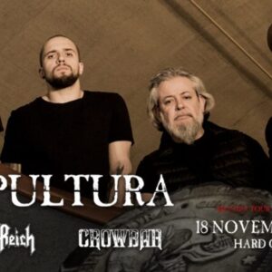 SEPULTURA - Sacred Reich + Crowbar