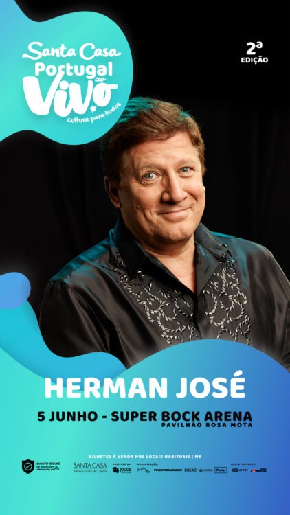 Herman José – Santa Casa Portugal ao Vivo - Super Bock Arena Pavilhão Rosa Mota