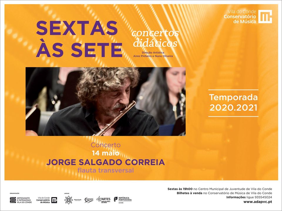 Jorge Salgado Correia - Flauta Transversal | Conservatório de Música de Vila do Conde