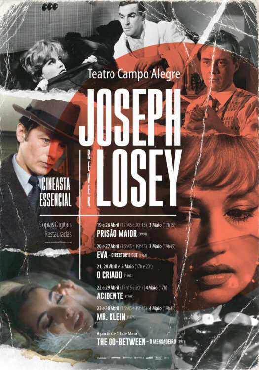 REVER JOSEPH LOSEY, CINEASTA ESSENCIAL Teatro Campo Alegre
