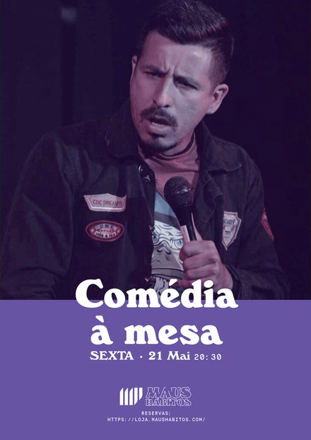 Comédia à Mesa - Ricardo Couto + Fernando Laguna no Maus Hábitos