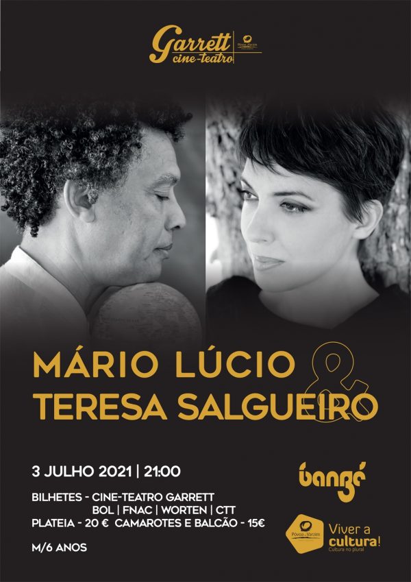 MÁRIO LÚCIO & TERESA SALGUEIRO NO CINE-TEATRO GARRETT