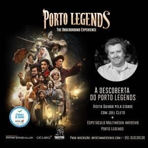 Passeio Porto Legends com Joel Cleto