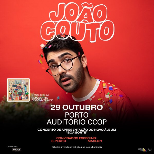 JOÃO COUTO - BOA SORTE no CCOP