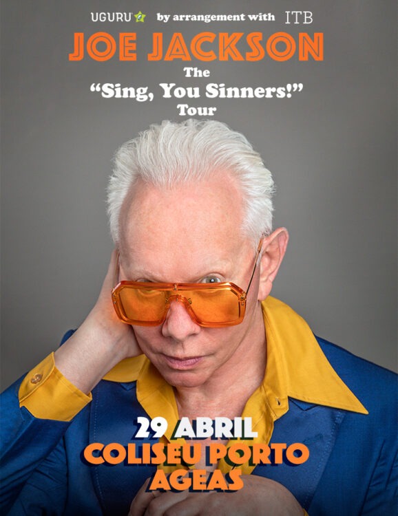 Joe Jackson “Sing You Sinners!” Tour no Coliseu do Porto