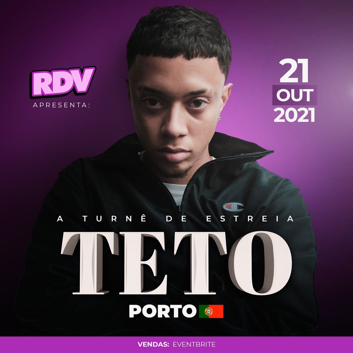 TETO NO HARD CLUB PORTO - RDV EURO