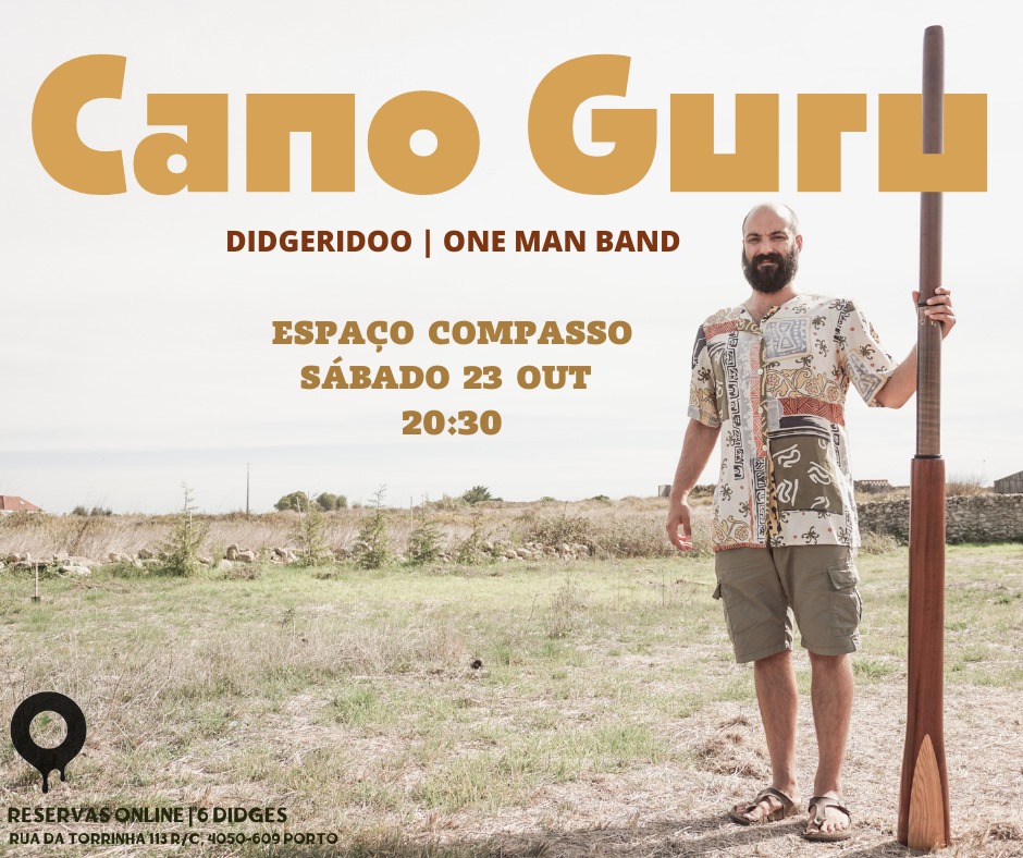 Cano Guru - One Man Band | Espaço Compasso