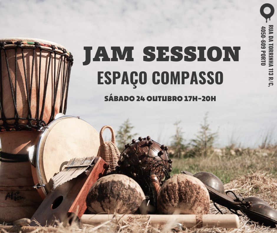 Jam Session World Music no Espaço Compasso
