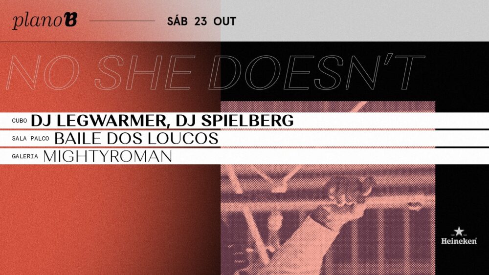 No She Doesn't DJ Legwarmer DJ Spielberg