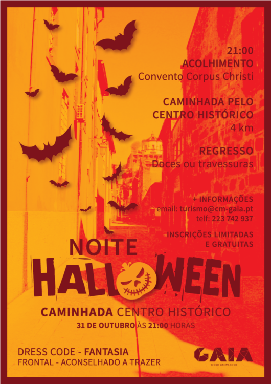 Noite Halloween Centro Histórico