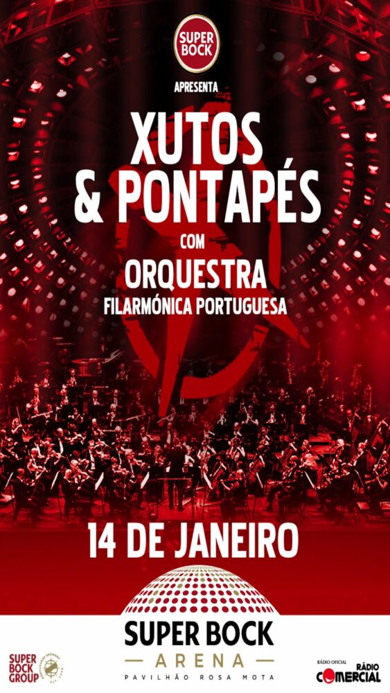 Xutos & Pontapés com Orquestra Filarmónica Portuguesa Super Bock Arena – Pavilhão Rosa Mota