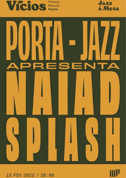 Porta Jazz apresenta Naiad Splash