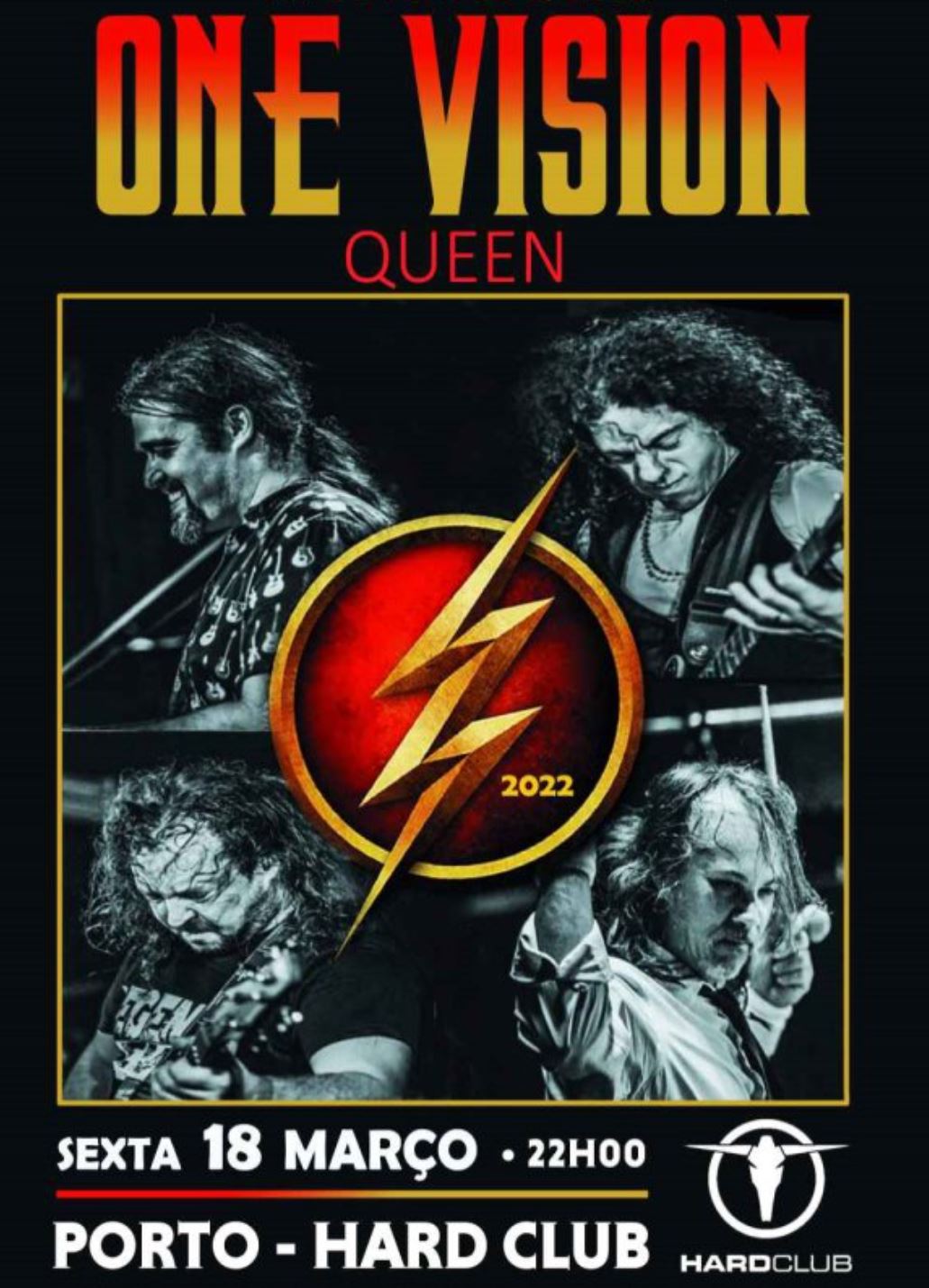 ONE VISION | Tributo aos Queen - hard Club