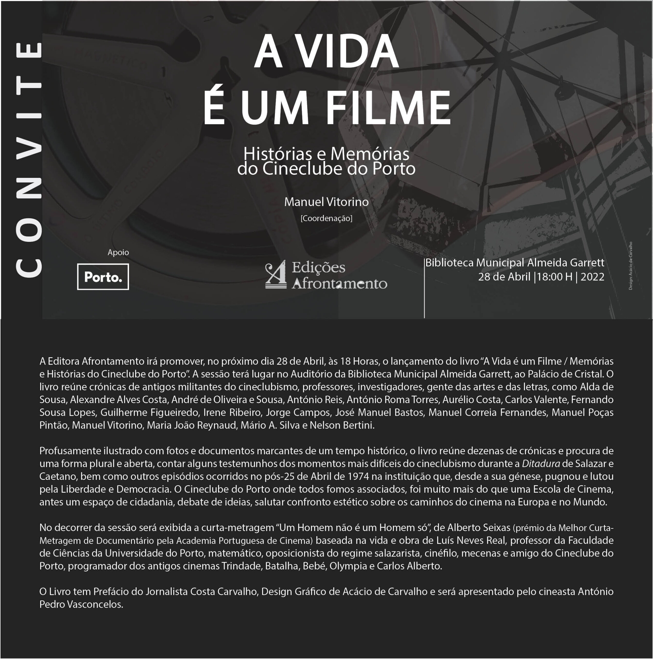 A Vida é um Filme - Histórias e Memórias do Cineclube do Porto