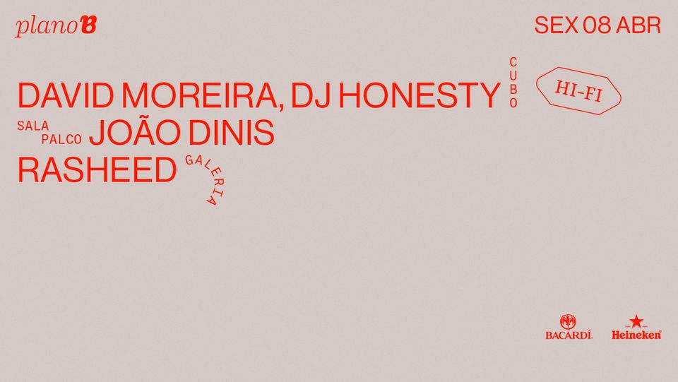 David Moreira, DJ Honesty, João Dinis, Rasheed