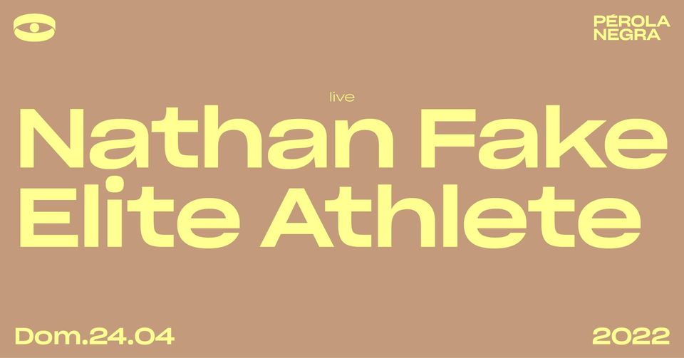 Nathan Fake (Live), Elite Athlete