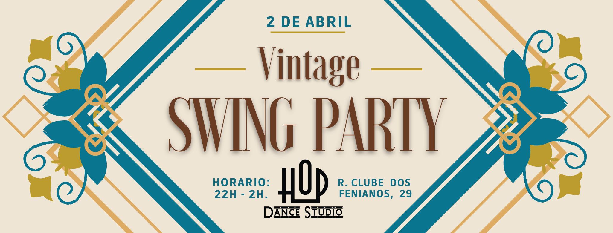 Vintage Swing Party - Clube Fenianos Portuenses