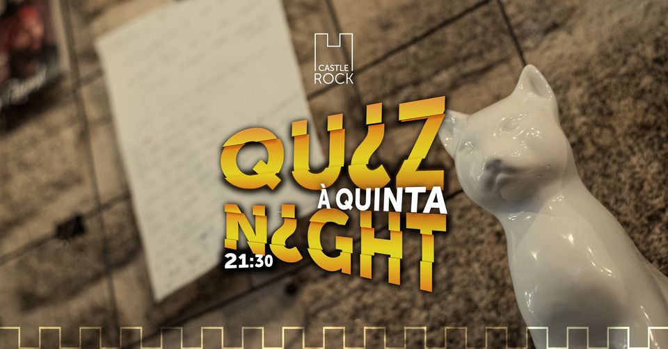 Quiz Night às quintas! - CastleRock Pub & Hotel