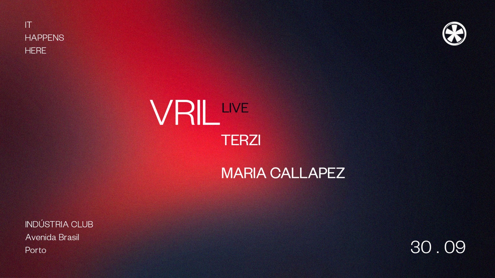 VRIL live - Terzi - Maria Callapez | INDÚSTRIA CLUB