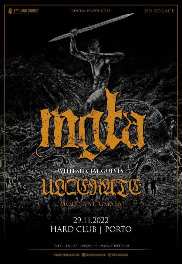 MGLA + ULCERATE + MORD'A' STIGMATA - Hard Club