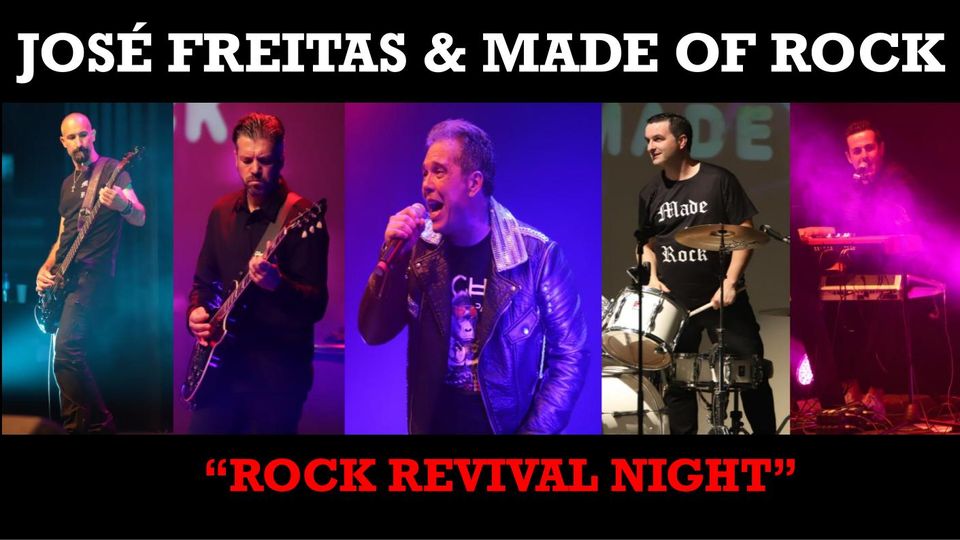 Rock Revival Night - José Freitas & Made of Rock - Mary Spot Vintage Bar