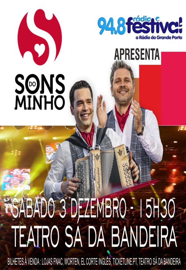 SONS DO MINHO - Teatro Sá da Bandeira