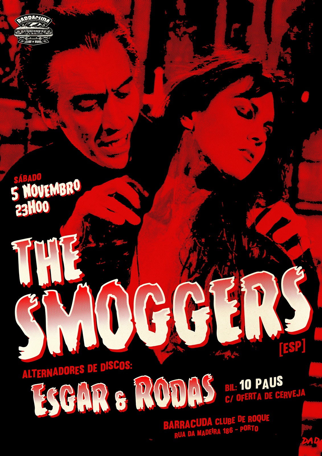 The Smoggers (esp) - Alternadores de discos Esgar & Rodas Barracuda - Clube de Roque