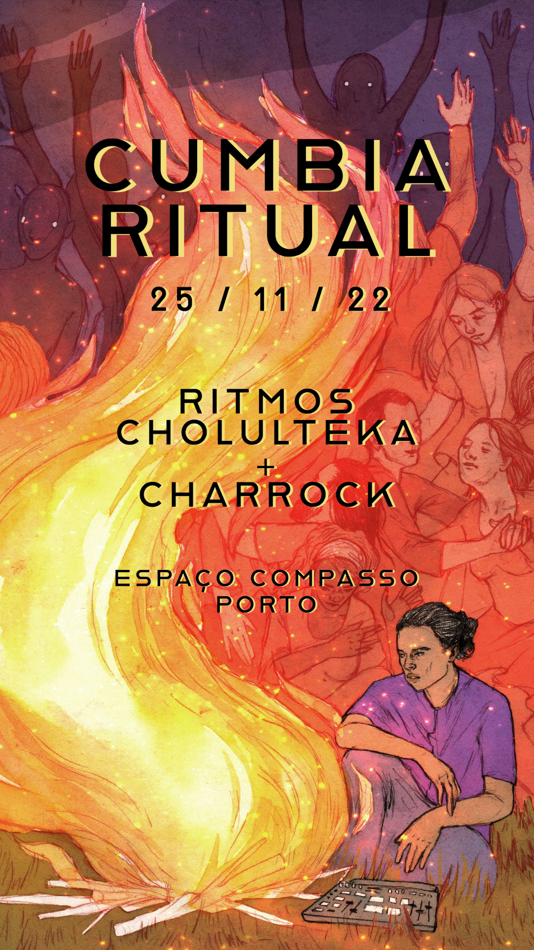 CUMBIA RITUAL II Ritmos Cholulteka II Charrock II