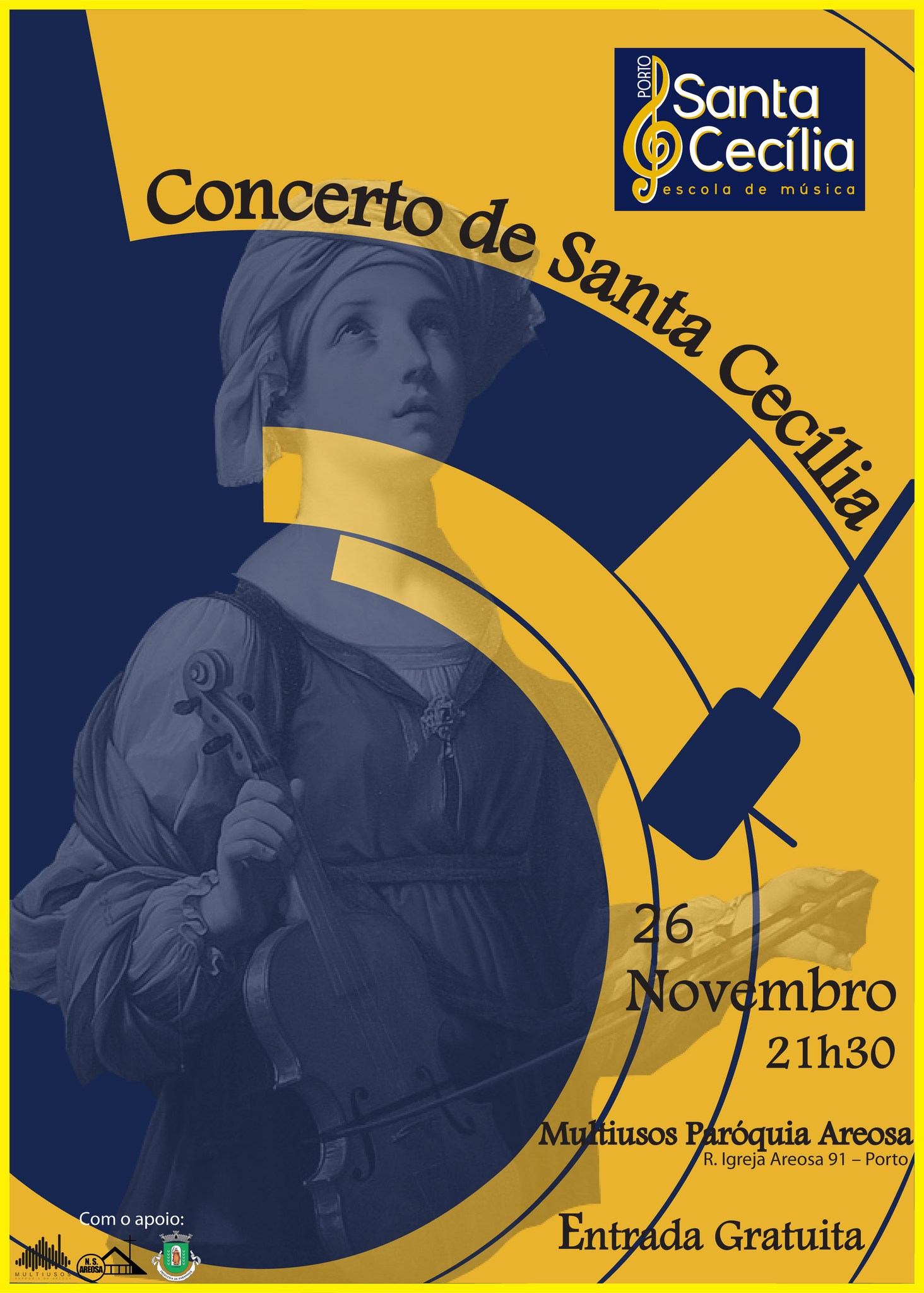 Concerto Santa Cecília 2022 - Multiusos da Areosa
