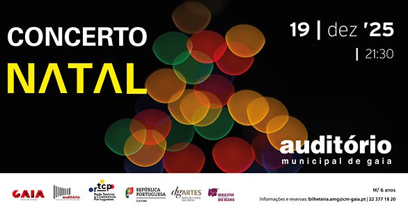 Concerto de Natal - Auditório Municipal Gaia