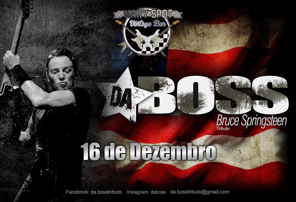 Da.boss tributo bruce Springsteen @ Mary Spot Vintage Bar - Matosinhos
