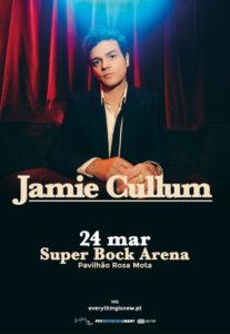 O acarinhado músico e pianista de jazz contemporâneo, Jamie Cullum chega a Portugal em 2023 com dois espectáculos únicos: 23 de Março no Campo Pequeno e 24 de março na Super Bock Arena - Pavilhão Rosa Mota. Duas datas que prometem ser inesquecíveis de um músico que é acarinhado e celebrado em todo o mundo ao longo dos seus 18 anos de carreira.