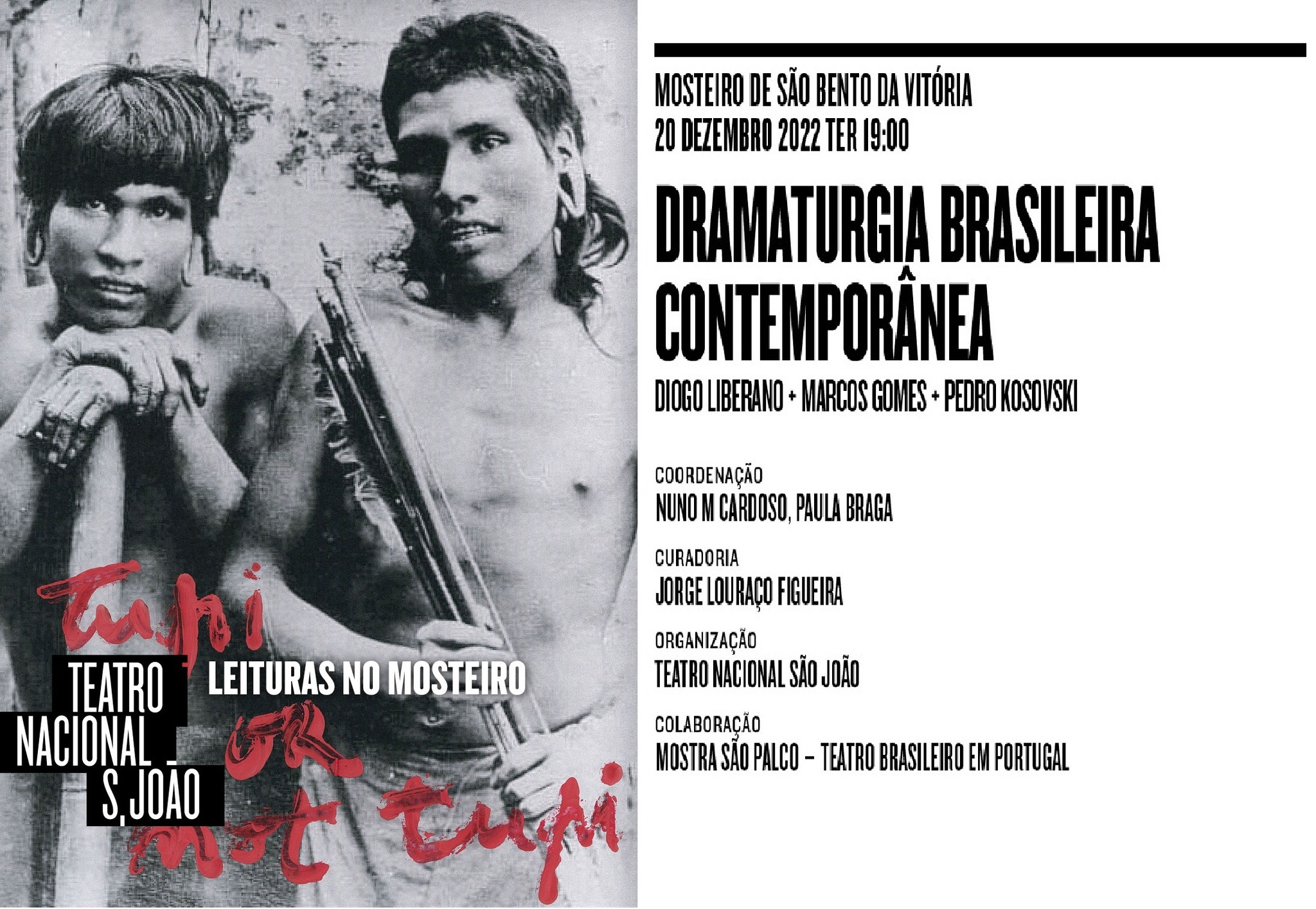 Leituras no Mosteiro Dramaturgia Brasileira Contemporânea III