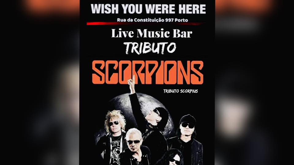 Concerto Tributo aos Scorpions com a banda Scorpius Reserva de Mesa gratuita 913902004