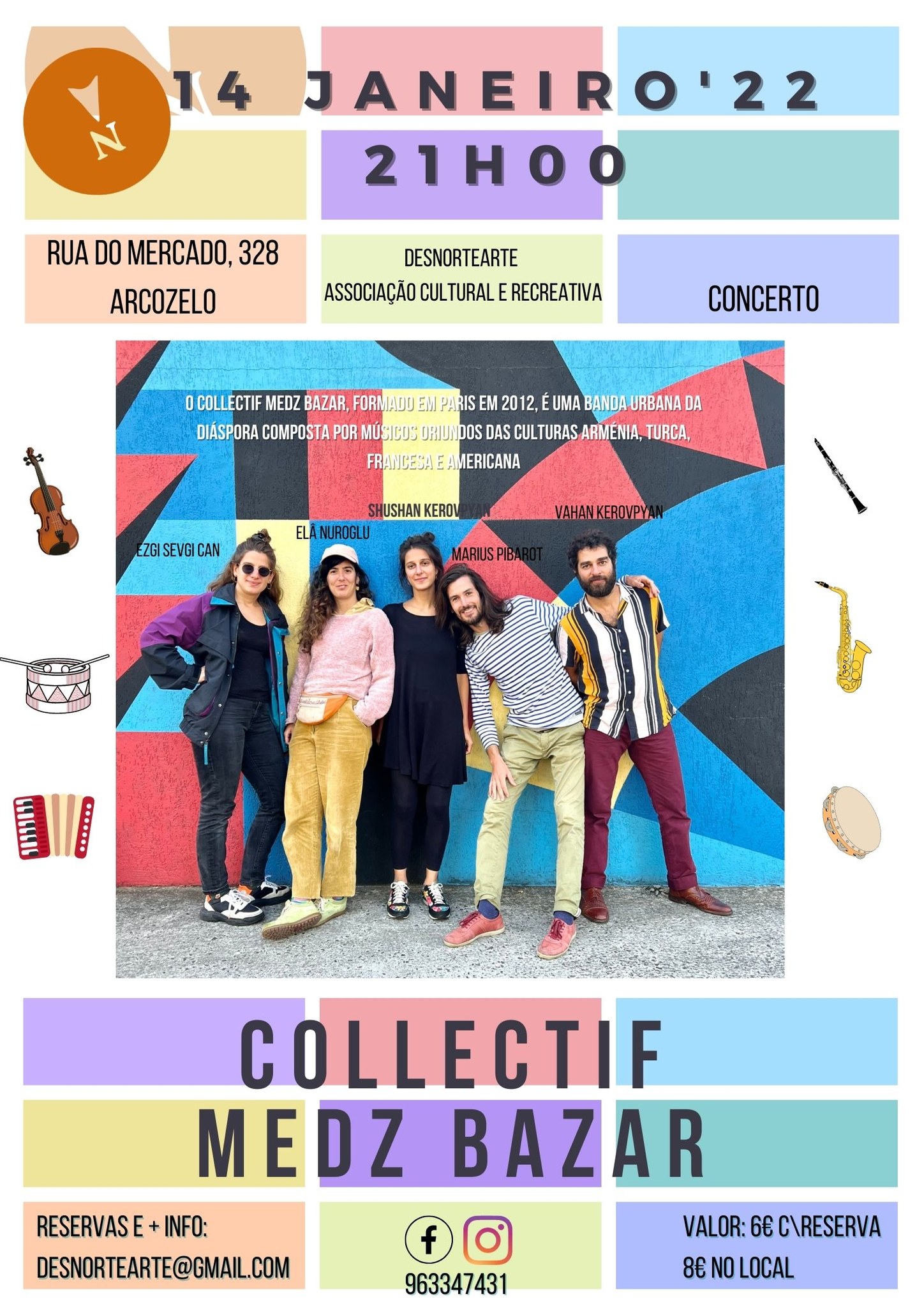 COLLECTIF MEDZ BAZAR - 14 JAN, 21h