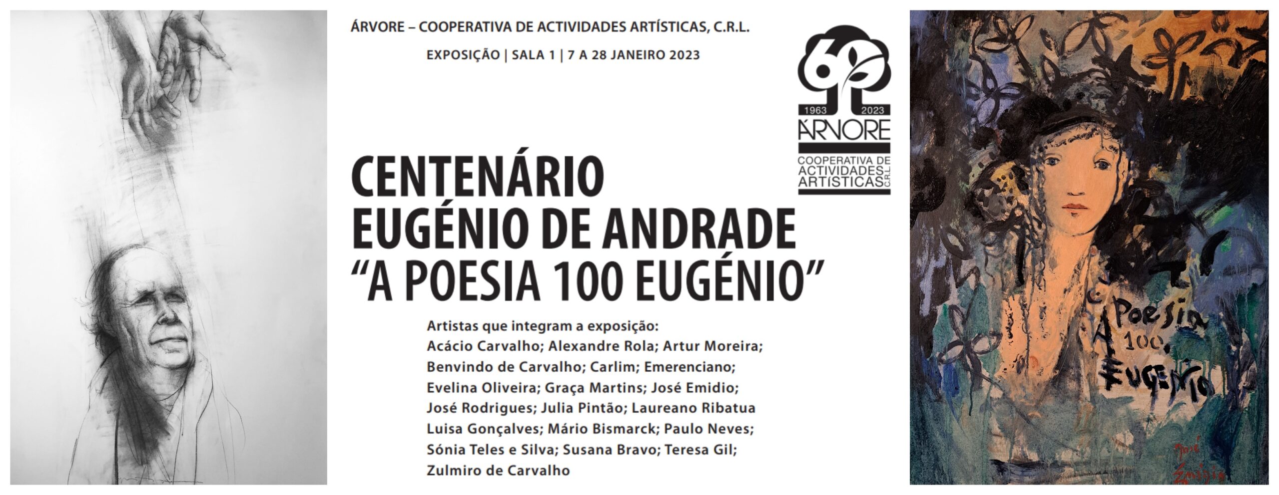 Exposição Sessenta de Sessenta - Cooperativa Árvore