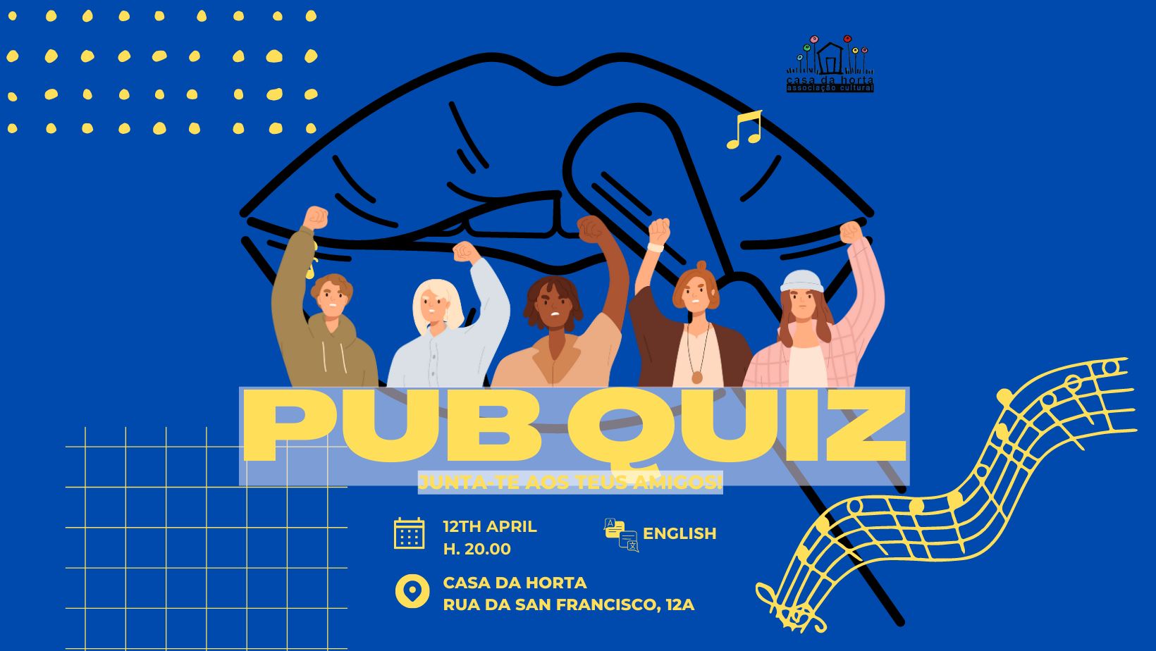 Pub Quiz - Casa da Horta