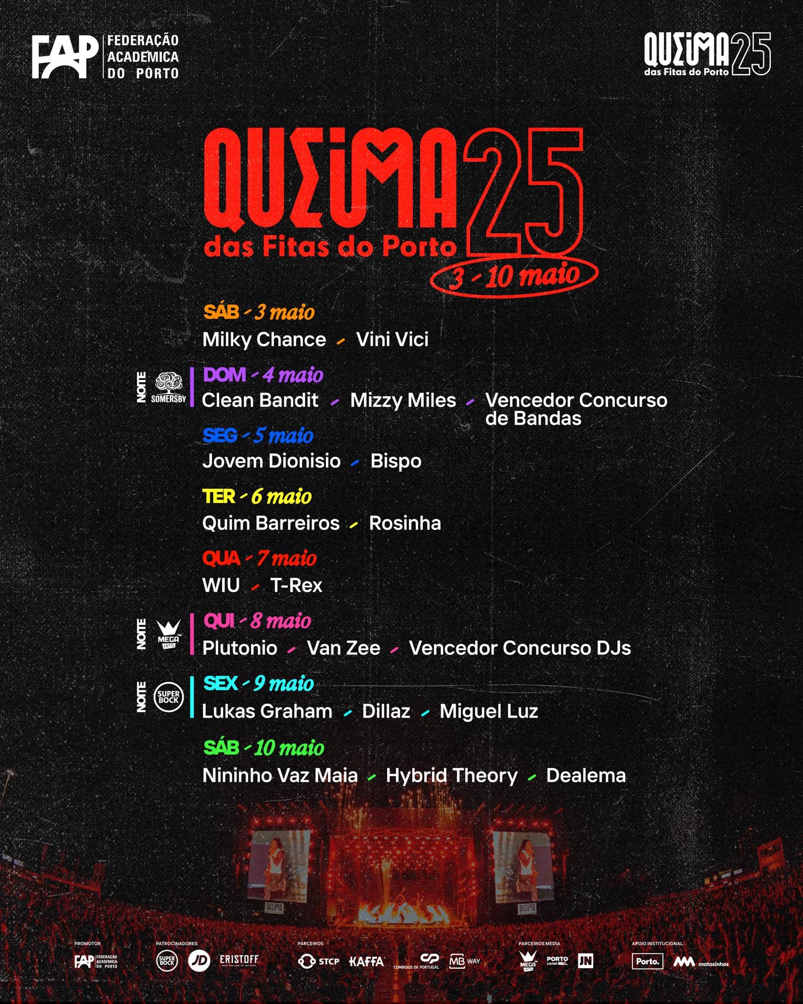 QUEIMA DAS FITAS DO PORTO 2025 - QUEIMÓDROMO