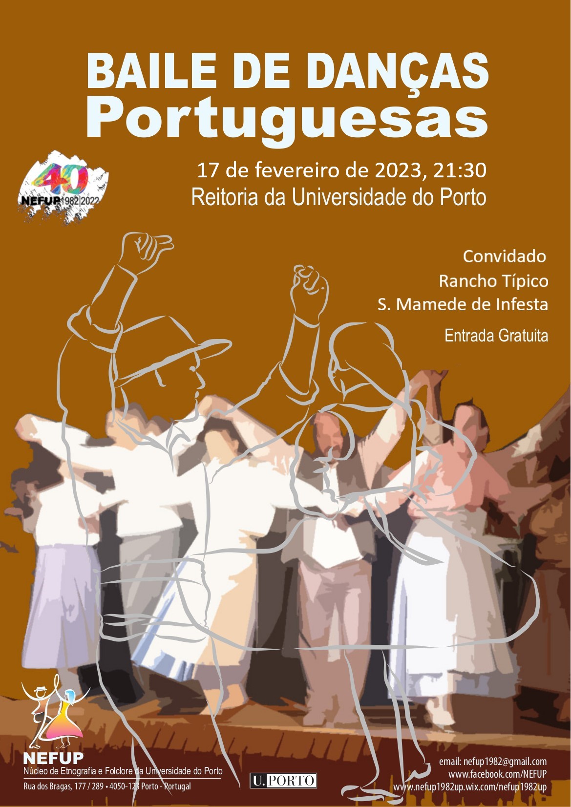 Baile de Entrudo de danças tradicionais portuguesas