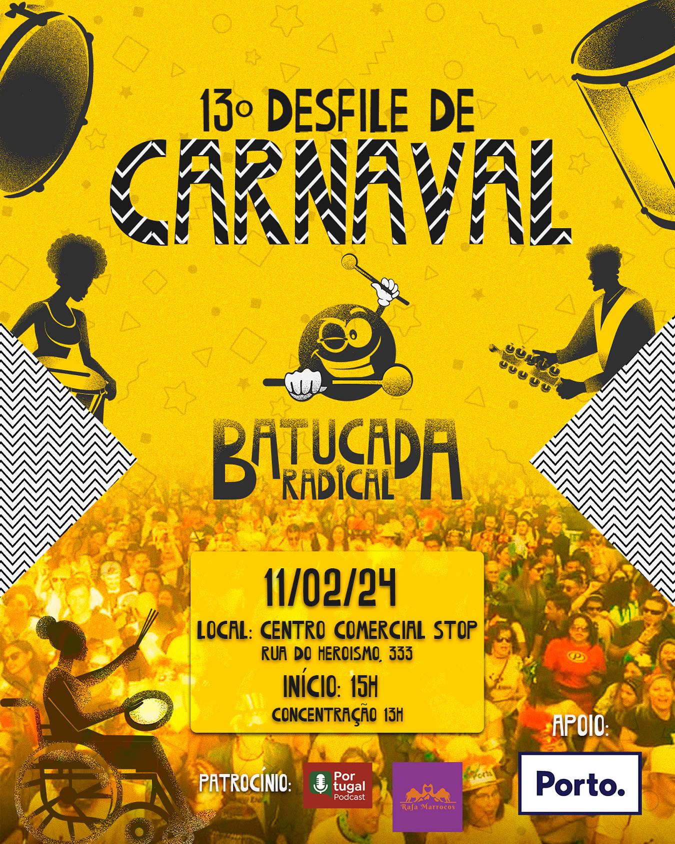 Desfile de Carnaval - Batucada Radical