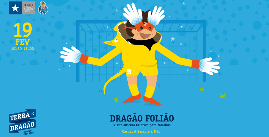 Dragão Folião Carnaval Sempre à Mão