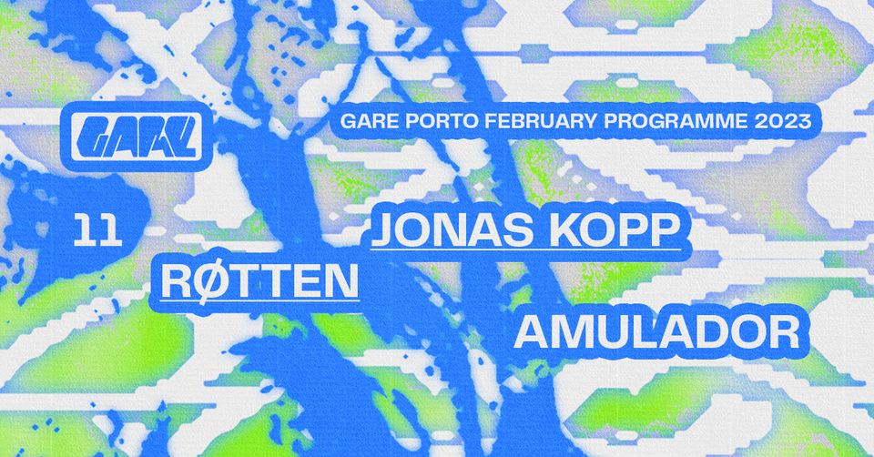 Jonas Kopp + RØTTEN + Amulador