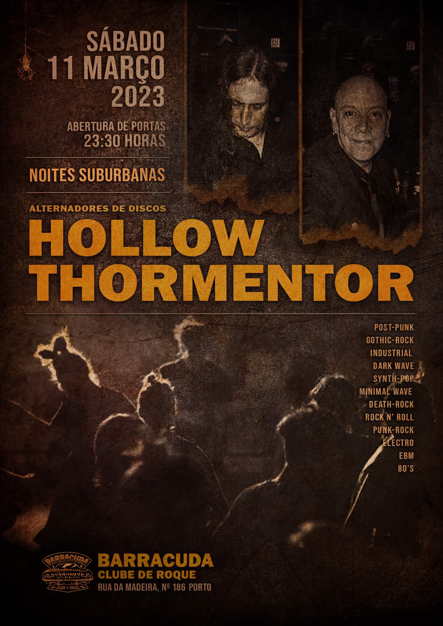 Noites Suburbanas no Barracuda... with Hollow & Thormentor! (1)