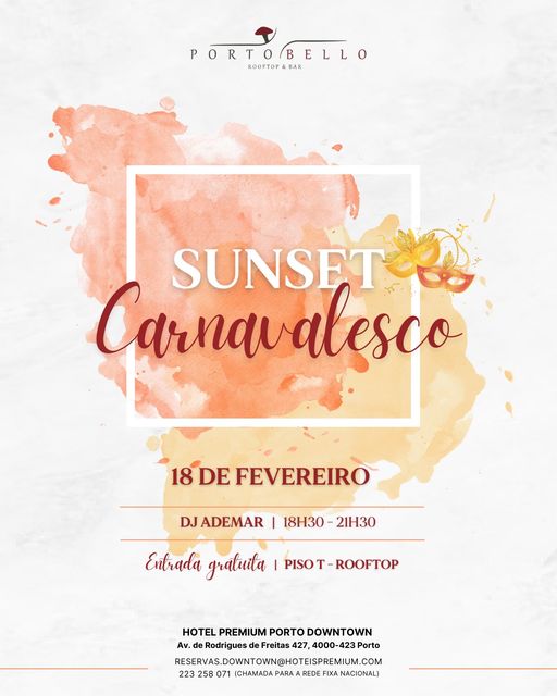 Sunset Carnavalesco - Portobello Rooftop Bar