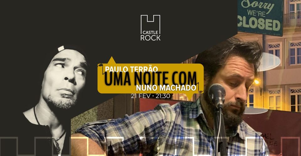 Uma noite com o Nuno Machado a responder e o Paulo Terrão a fazer perguntas para uma conversa e muito mais à volta da música. Reserva o teu lugar por mensagem privada!