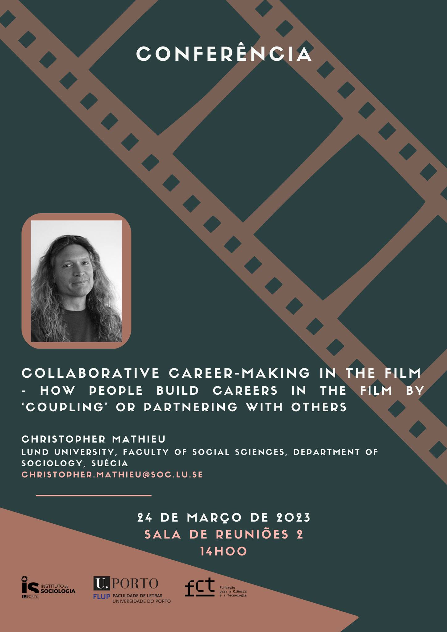 Conference Collaborative career-making in the film Christopher Mathieu