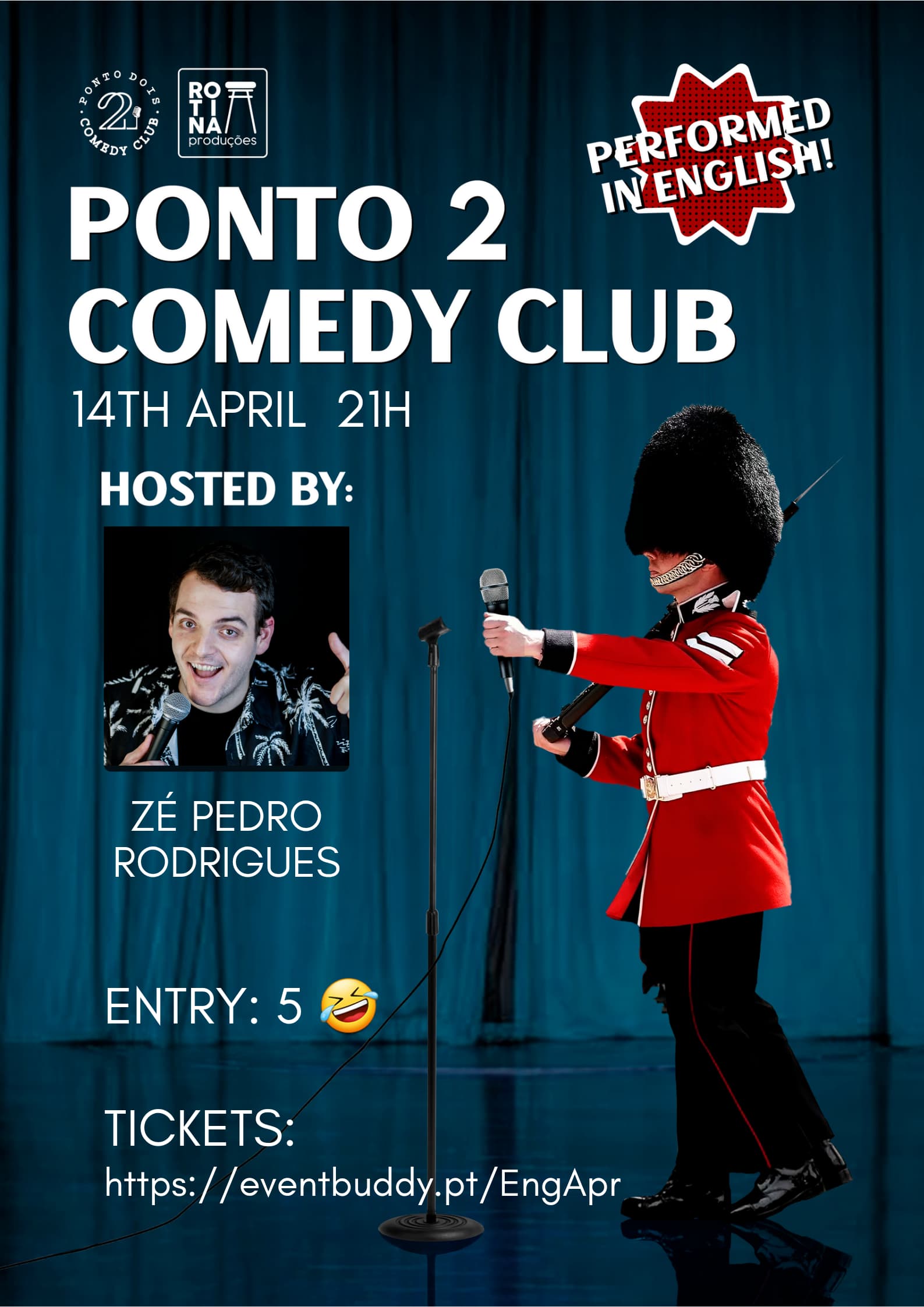 Ponto 2 Comedy Club ENGLISH 14/April