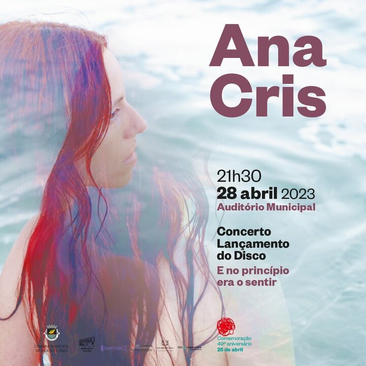 Ana Cris apresenta o álbum “E no princípio era o sentir”